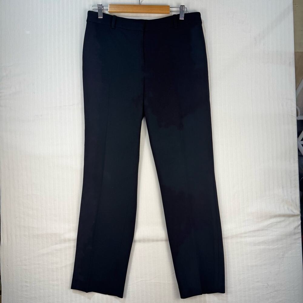 Talbots Classic Black Trouser Dress Pants Wide-Leg Women’s Size 10 Office Siren
